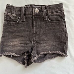 Old Navy - Black Toddler Jean Shorts